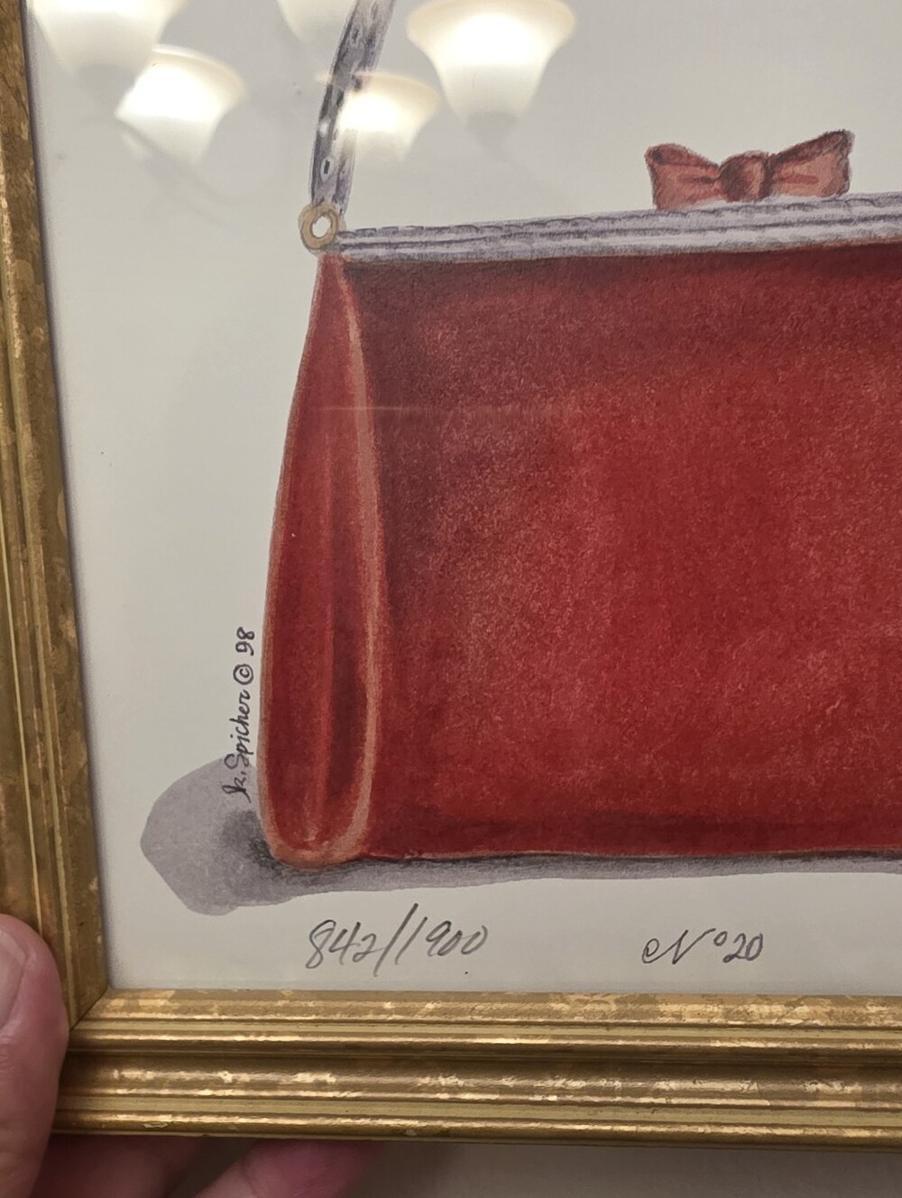 Vintage Kolene Spicher Signed Numbered Purse Prints | Set of 2 - Picture 9 of 11